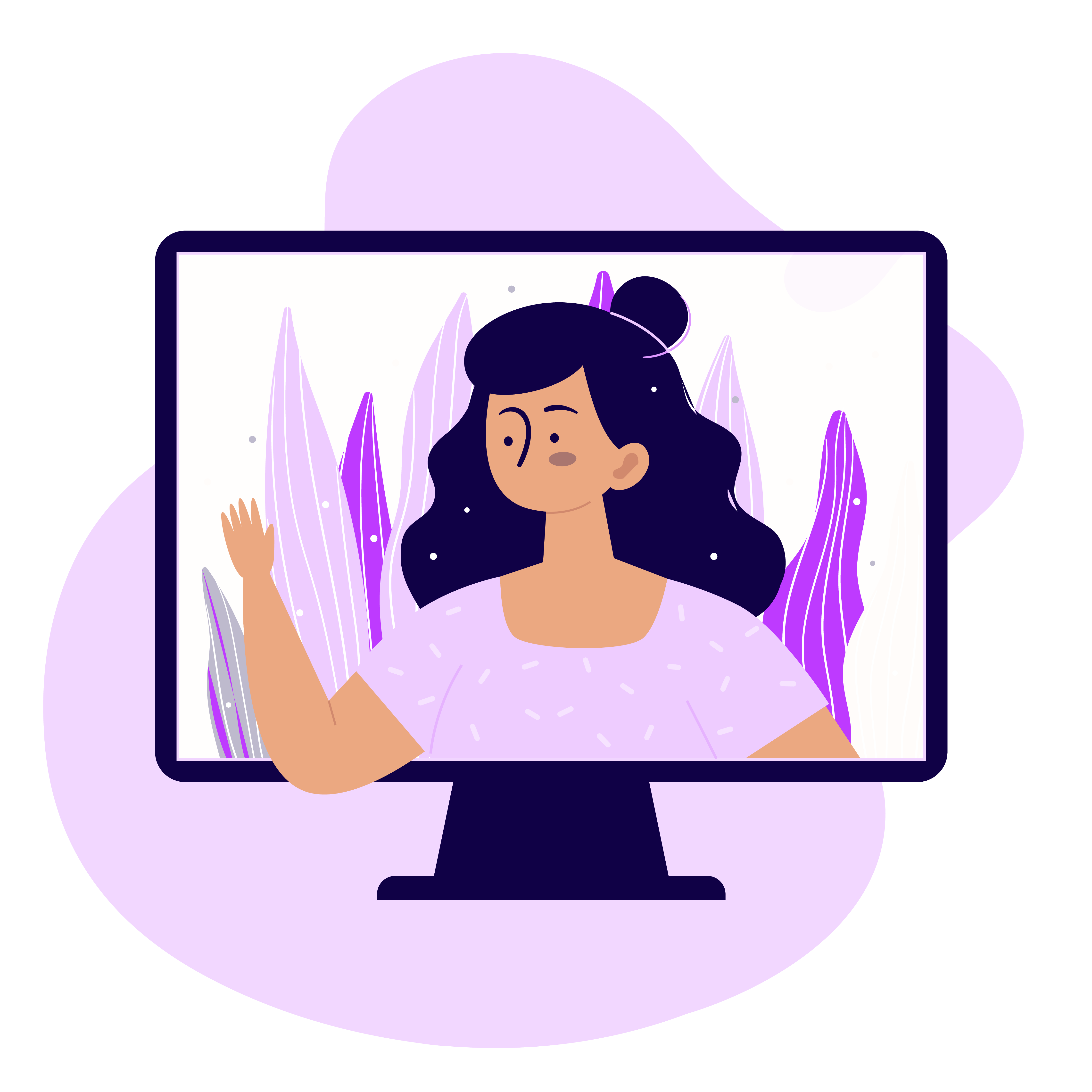 Ilustración protección de acceso